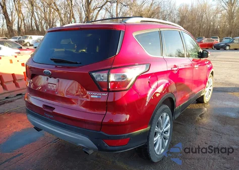 2018 Ford Escape Titanium from USA, damaged, VIN 1FMCU9J93JUA84565